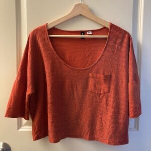 Cropped Urban Outfitters BDG Pocket Tee